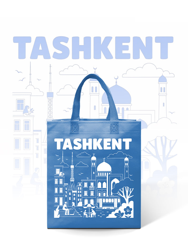 Tashkent Skyline Eco Bag